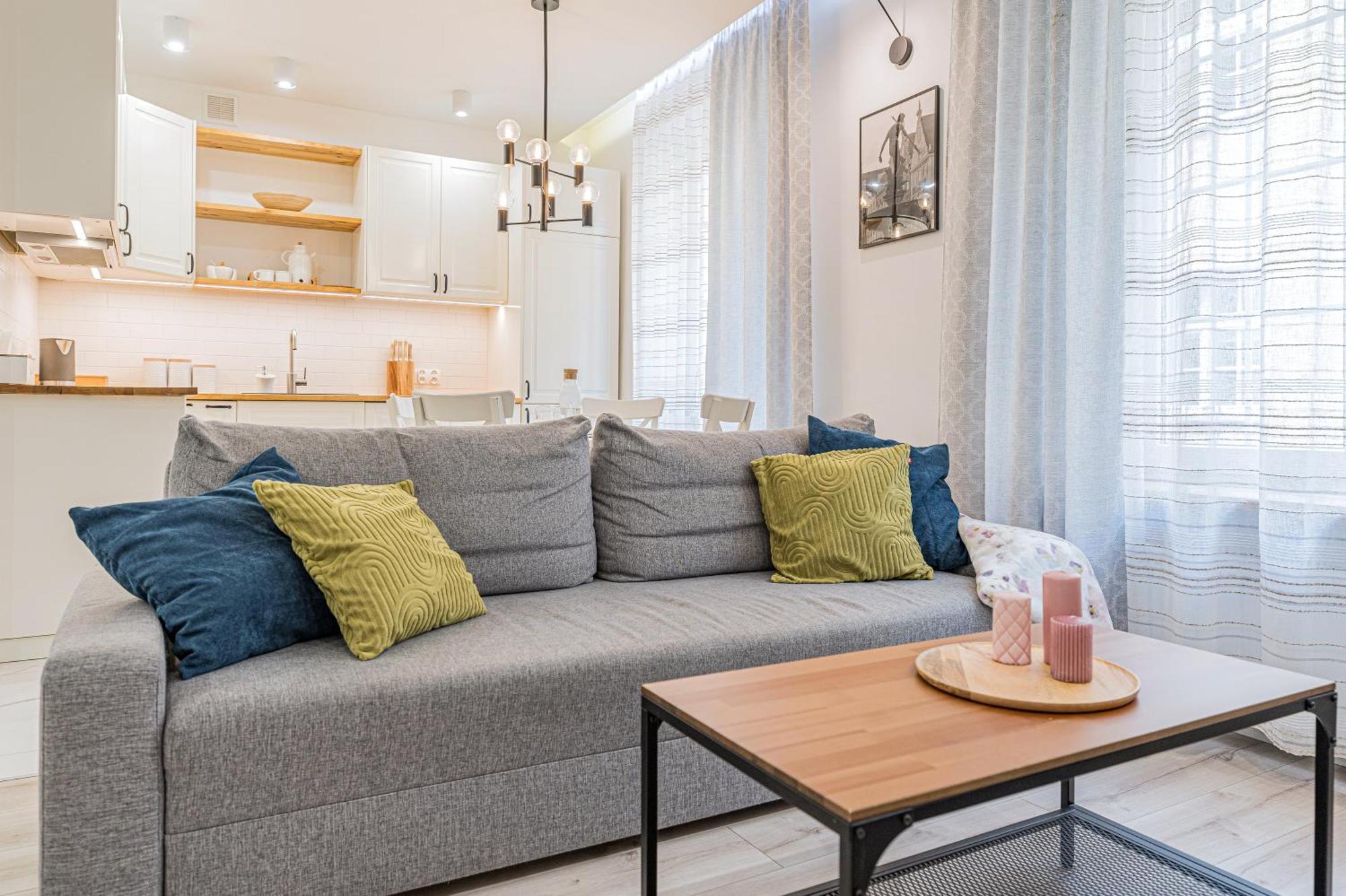 Glow Apartments - Apartament Chlebnicka Гданьск Экстерьер фото